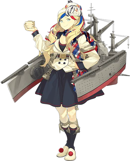 1girl akira_(kadokawa) bangs beans black_legwear black_skirt blonde_hair blue_eyes blue_hair box breasts buttons cleavage closed_mouth commandant_teste_(kantai_collection) crane double-breasted full_body hair_ornament hairclip hand_on_headwear hand_on_hip hat holding jacket kantai_collection long_hair long_sleeves looking_away looking_to_the_side machinery medium_breasts multicolored_hair official_art oni_mask plaid plaid_scarf redhead sailor_collar scarf seaplane_tender_water_hime shoes skirt smile socks solo standing streaked_hair swept_bangs transparent_background white_hair white_hat white_jacket