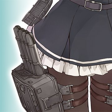 1girl arashio_(kantai_collection) belt black_legwear brown_eyes brown_hair buttons cannon dress full_body grey_shoes kantai_collection konishi_(koconatu) long_hair long_sleeves looking_at_viewer lowres machinery neck_ribbon official_art pantyhose pinafore_dress red_ribbon remodel_(kantai_collection) ribbon school_uniform shirt shoes short_dress sleeveless sleeveless_dress smile solo thigh_strap torpedo transparent_background turret white_shirt