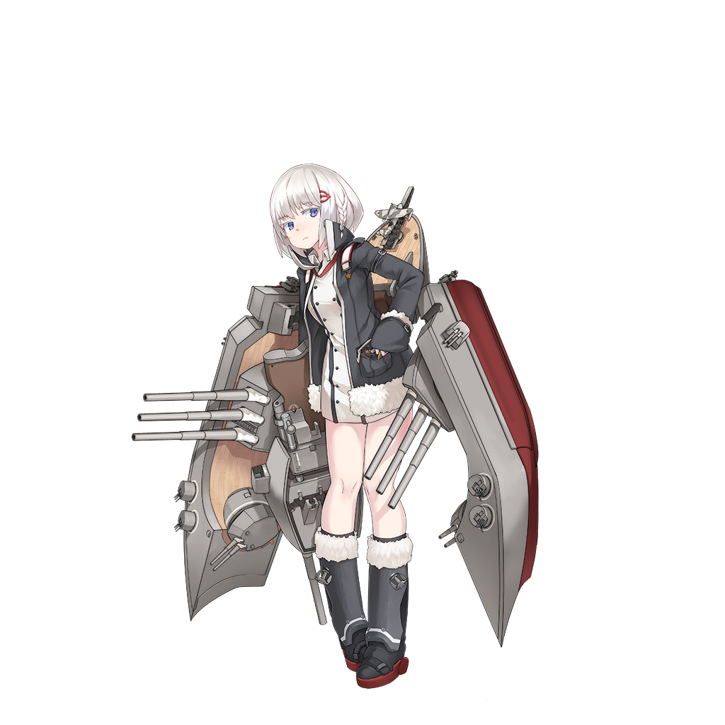 1girl aircraft anchor armor armored_boots beriev_be-4 black_boots black_coat boots bottomless braid breasts buttons cannon closed_mouth coat double-breasted french_braid full_body fur_trim hair_ornament hairclip high_collar holding holding_weapon jacket legs_together long_sleeves looking_to_the_side machinery official_art open_clothes open_coat pigeon-toed pocket seaplane shell short_hair solo sovetsky_soyuz_(zhan_jian_shao_nyu) standing transparent_background turret violet_eyes wave505 weapon white_hair white_jacket zhan_jian_shao_nyu