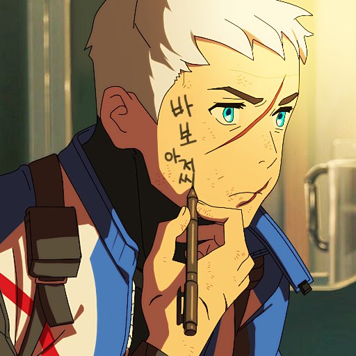 1boy jacket kimi_no_na_wa korean male_focus mask no_mask overwatch p_sang scar short_hair soldier:_76_(overwatch) solo white_hair