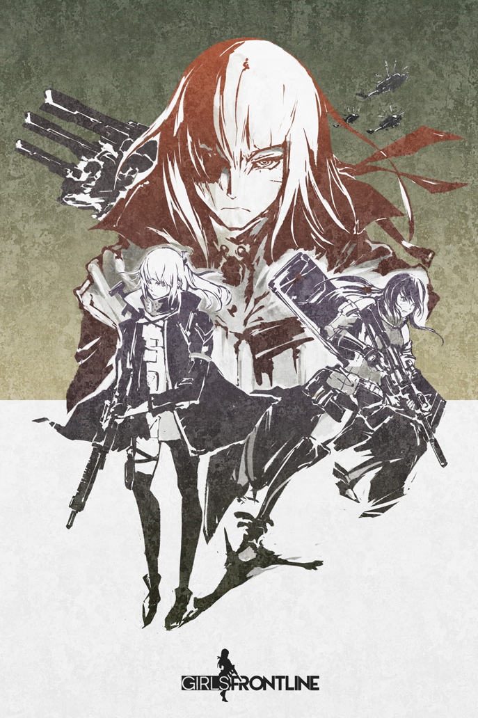 3girls aircraft armband armor assault_rifle bangs boots braid closed_mouth clothes_around_waist coat commentary_request digi-mind_update_(girls_frontline) dress expressionless eyepatch floating_hair gauntlets girls_frontline gloves ground_vehicle gun hair_between_eyes hair_ornament headphones helicopter holding holding_gun holding_weapon holster jacket jacket_around_waist long_hair looking_afar looking_at_viewer m16a1_(girls_frontline) m4_carbine m4a1_(girls_frontline) military military_vehicle mole mole_under_eye motor_vehicle multicolored_hair multiple_girls necktie open_mouth ribbed_sweater rifle running scar scar_across_eye scarf serious sidelocks spoilers st_ar-15_(girls_frontline) strap streaked_hair sweater sweater_vest tank thigh-highs thigh_holster thigh_strap vcntkm weapon weapon_case wind wind_lift