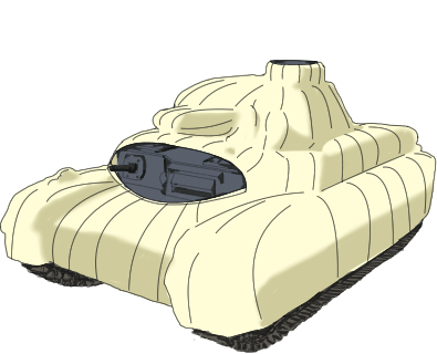 center_opening commentary_request girls_und_panzer ground_vehicle kurosumi lowres meme_attire military military_vehicle motor_vehicle no_humans open-chest_sweater panzerkampfwagen_iv ribbed_sweater simple_background sweater tank turtleneck white_background yellow_sweater you're_doing_it_wrong