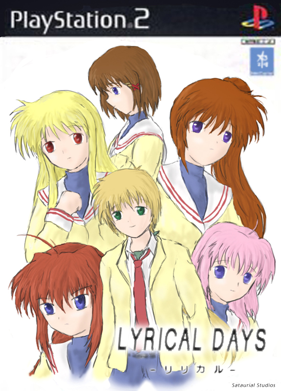 caro_ru_lushe clannad cover fate_testarossa game_console game_cover lyrical_nanoha mahou_shoujo_lyrical_nanoha playstation_2 takamachi_nanoha vita yagami_hayate yuuno_scrya