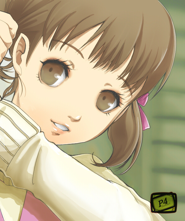 brown_hair child doujima_nanako persona persona_4 twintails y-chan