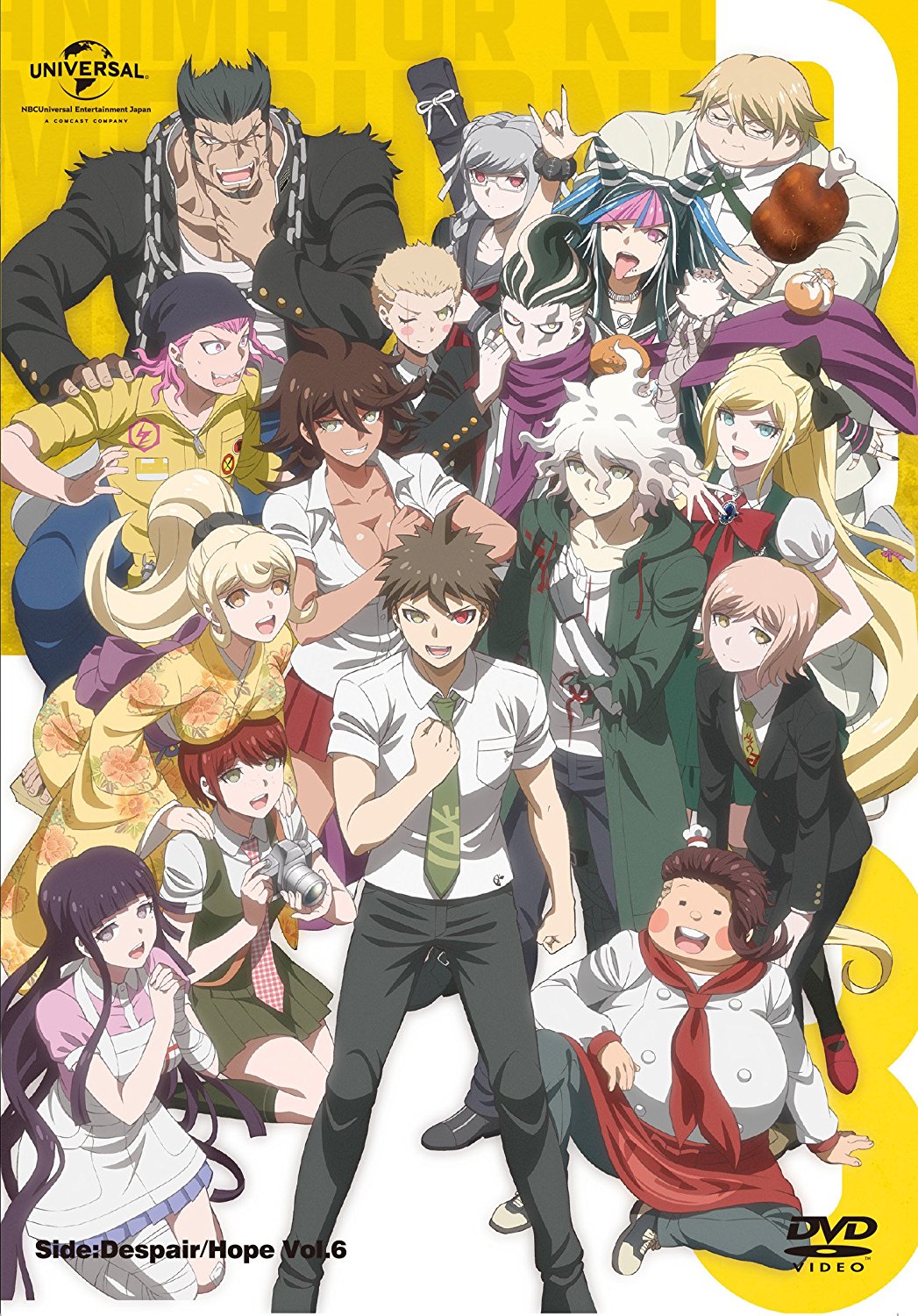 6+boys 6+girls ahoge amisaki_ryouko artist_check bandage bandaid bangs black_hair black_nails blonde_hair blush_stickers bow braid breasts brown_hair cleavage closed_eyes collarbone cover dangan_ronpa dangan_ronpa_3 dvd_cover everyone facial_hair fingernails floral_print formal freckles furisode glasses green_eyes hair_ornament hamster hanamura_teruteru hat heterochromia highres hinata_hajime japanese_clothes kimono koizumi_mahiru komaeda_nagito kuzuryuu_fuyuhiko long_fingernails long_hair looking_at_viewer mioda_ibuki mitarai_ryouta mole mole_under_eye multicolored_hair multiple_boys multiple_girls nail_polish nanami_chiaki nidai_nekomaru obese official_art one_eye_closed owari_akane pekoyama_peko pink_hair saionji_hiyoko school_uniform serafuku sharp_teeth short_hair silver_hair smile sonia_nevermind souda_kazuichi spoilers suit super_dangan_ronpa_2 tanaka_gandamu teeth togami_byakuya_(super_dangan_ronpa_2) tongue tongue_out tsumiki_mikan white_hair