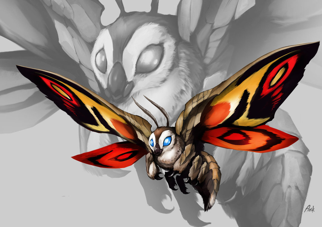 butterfly godzilla_(series) kaijuu monsterverse mothra no_humans