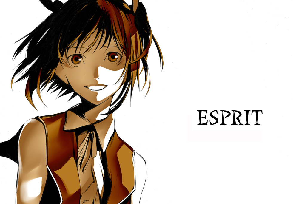 esprit onigunsou short_hair smile