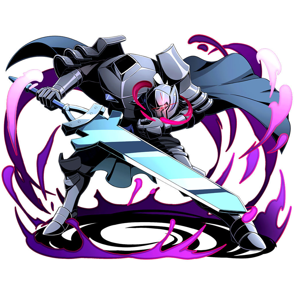 1boy armor armored_boots boots divine_gate full_armor full_body gauntlets holding holding_head holding_sword holding_weapon kono_subarashii_sekai_ni_shukufuku_wo! red_eyes solo spaulders standing sword transparent_background ucmm verdia weapon