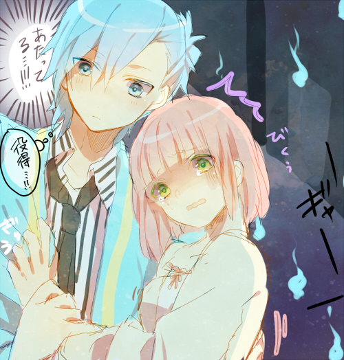 blue_eyes blue_hair mikaze_ai nanami_haruka pixiv_id_3389939 uta_no_prince-sama