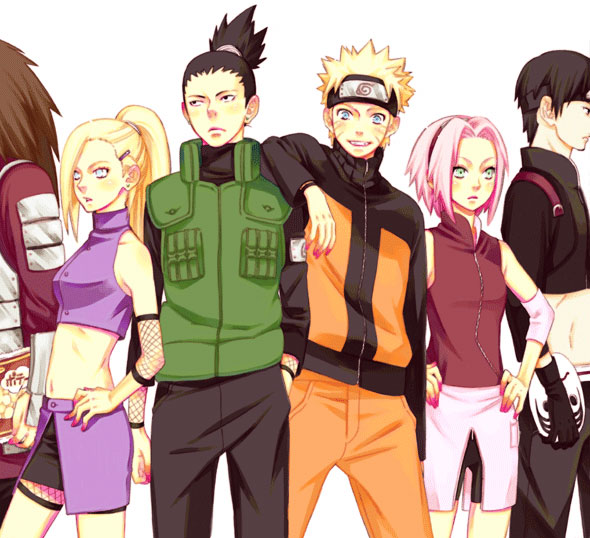 2girls 4boys akimichi_chouji black_hair blonde_hair blue_eyes downscaled forehead_protector gloves green_eyes haruno_sakura hoshino_lily long_hair md5_mismatch multiple_boys multiple_girls nara_shikamaru naruto naruto_shippuuden pink_hair ponytail resized sai short_hair uzumaki_naruto yamanaka_ino