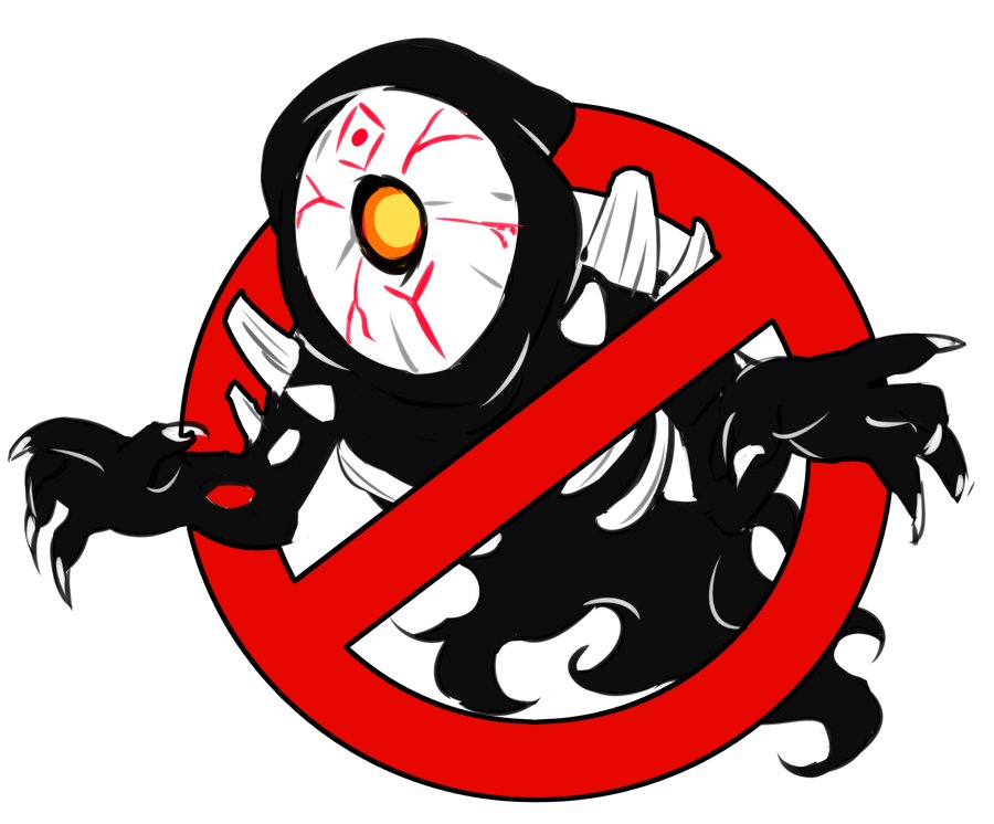 ghost ghostbusters grimm iesupa logo no_humans no_symbol one-eyed parody rwby