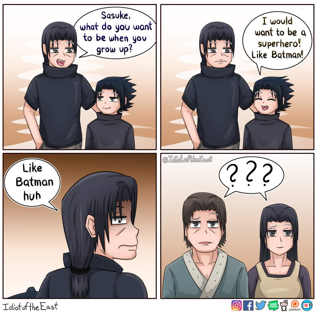 1girl family idiotoftheeast multiple_boys naruto naruto_(series) uchiha_fugaku uchiha_itachi uchiha_mikoto uchiha_sasuke