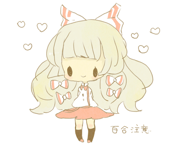 chibi fujiwara_no_mokou mimaru tagme touhou