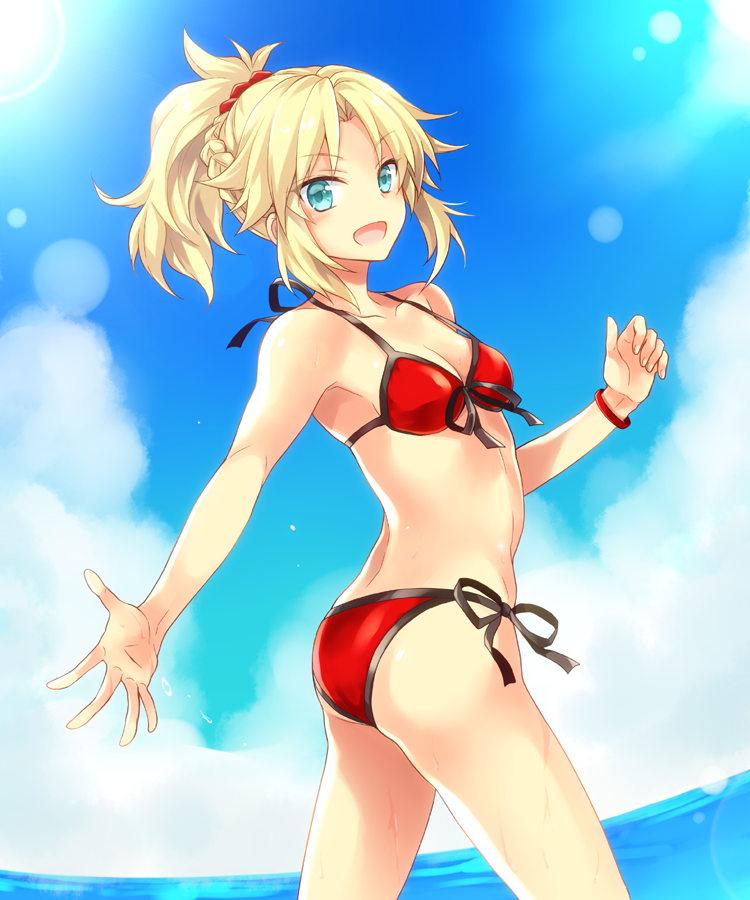 1girl ass fate/apocrypha fate_(series) kubyou_azami saber_of_red