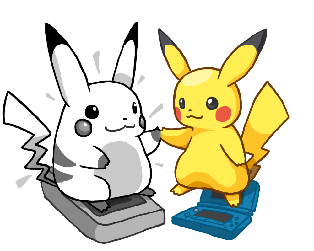 :3 game_boy handheld_game_console nintendo_3ds pikachu pokemon pokemon_(creature) pokemon_(game)