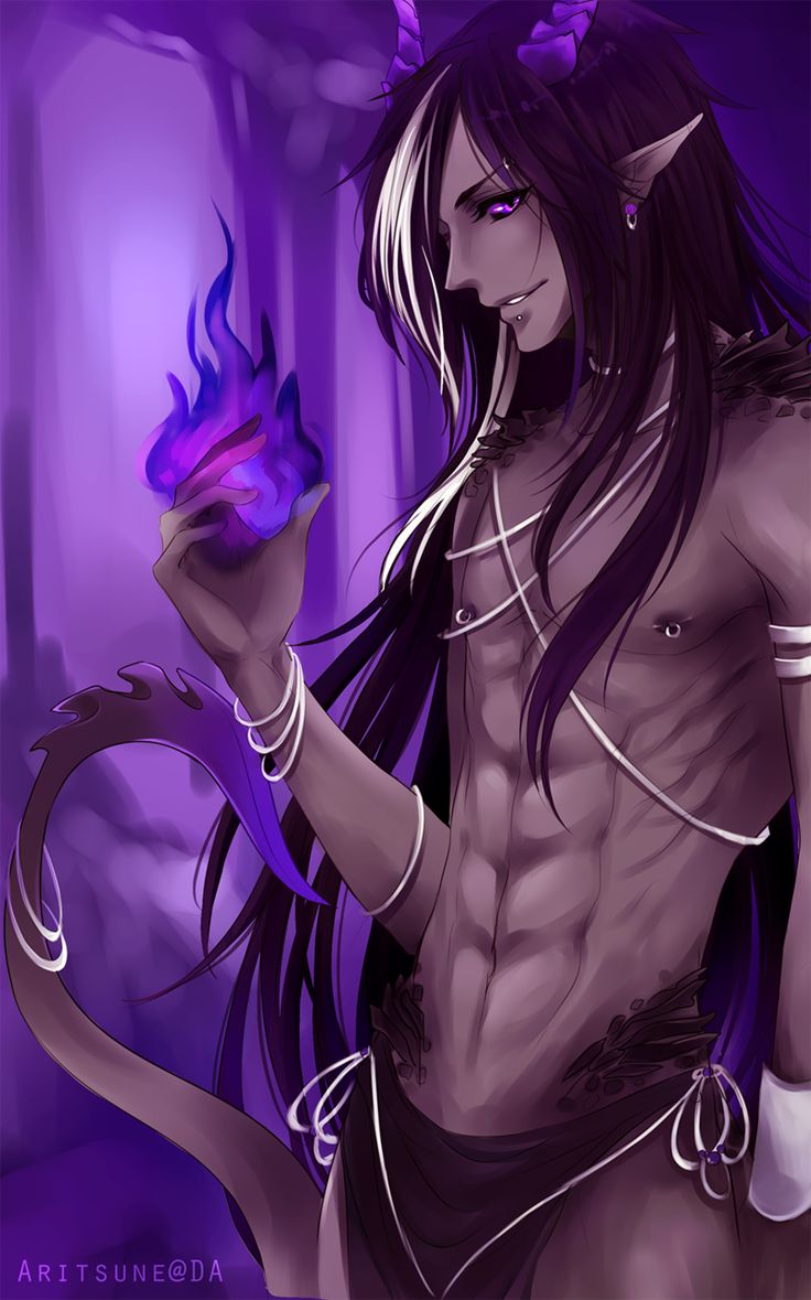 black_hair boy dragon jewelry violet_eyes