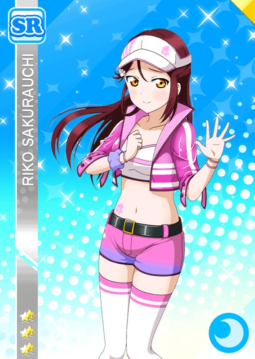 brown_eyes long_hair maroon_hair sakurauchi_riko smile