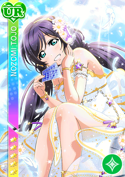 blush card character_name dress green_eyes long_hair love_live!_school_idol_festival love_live!_school_idol_project purple_hair smile toujou_nozomi twintails