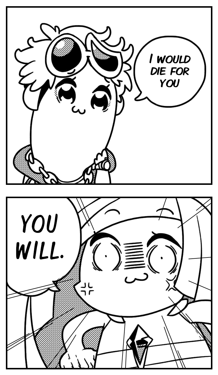 1boy 1girl 2koma :3 anger_vein bkub_(style) comic drawfag english eyewear_on_head greyscale guzma_(pokemon) highres lusamine_(pokemon) monochrome parody pokemon pokemon_(game) pokemon_sm poptepipic speech_bubble style_parody sunglasses watch white_hair