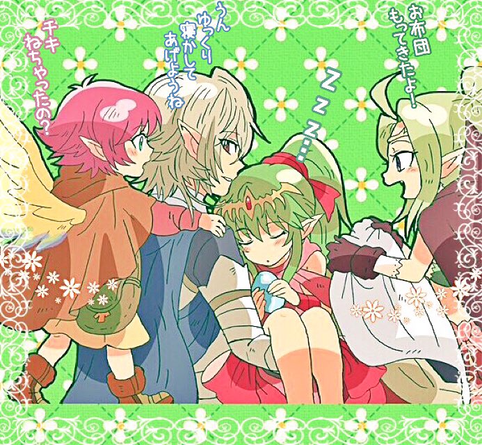 1boy ahoge armor blonde_hair blush cape chiki dress fa facial_mark fire_emblem fire_emblem:_fuuin_no_tsurugi fire_emblem:_kakusei fire_emblem:_mystery_of_the_emblem fire_emblem_heroes fire_emblem_if forehead_mark gloves green_eyes green_hair hair_ornament jewelry kiriya_(552260) long_hair male_my_unit_(fire_emblem_if) mamkute multiple_girls my_unit_(fire_emblem_if) nowi_(fire_emblem) open_mouth pointy_ears ponytail purple_hair red_eyes ribbon short_hair smile violet_eyes white_hair