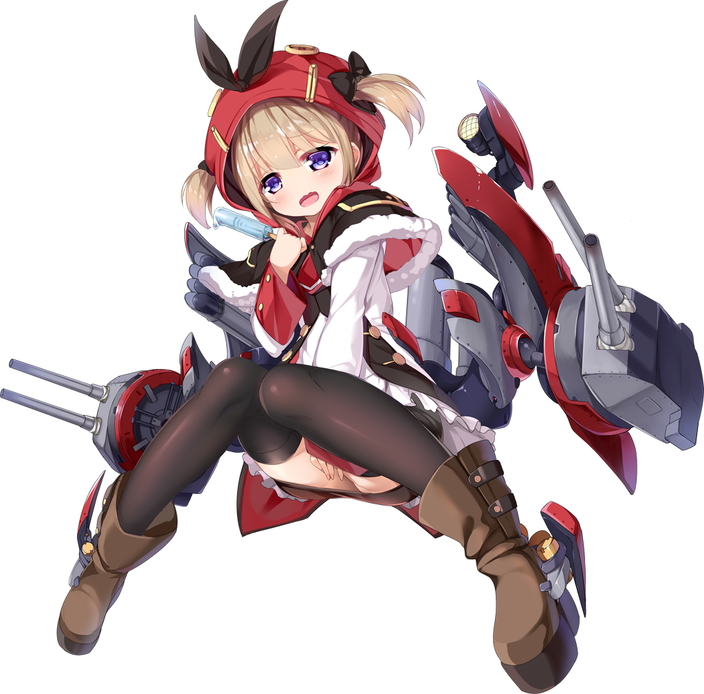 1girl azur_lane bangs black_bow black_legwear black_ribbon black_skirt blush boots bow brown_footwear capelet fingernails flat_chest food full_body hair_between_eyes hair_bow holding hood hood_up kaede_(003591163) light_brown_hair long_sleeves machinery miniskirt no_nose norfolk_(azur_lane) official_art popsicle ribbon shiny shiny_hair short_hair short_twintails simple_background skirt solo thigh-highs tight torpedo transparent_background twintails violet_eyes zettai_ryouiki