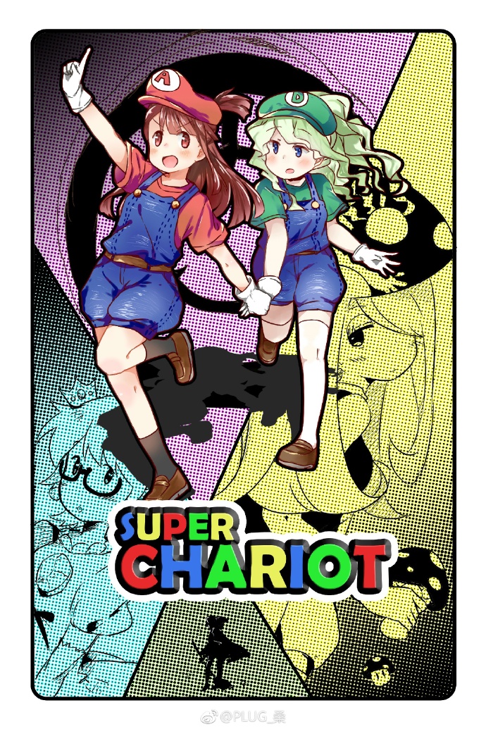 4girls artist_request cosplay diana_cavendish english kagari_atsuko little_witch_academia lotte_jansson luigi luigi_(cosplay) mario mario_(cosplay) super_mario_bros. multiple_girls princess_peach princess_peach_(cosplay) sucy_manbavaran super_mario_bros. toad toad_(cosplay)