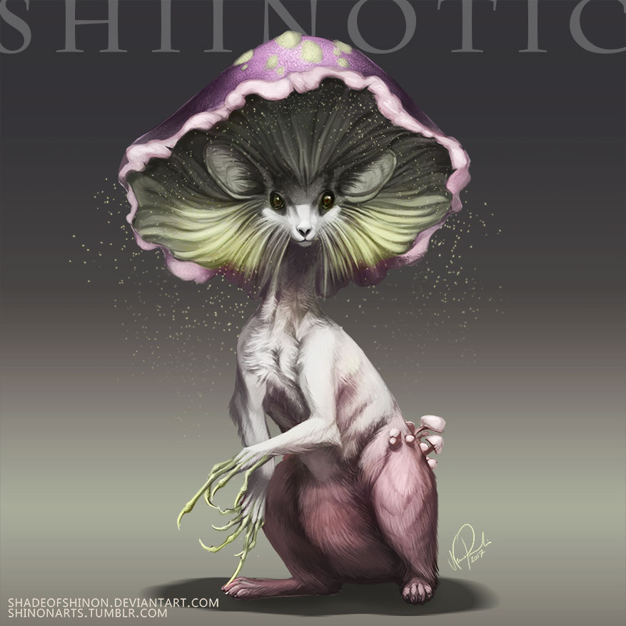 2017 character_name full_body gradient gradient_background grey_background looking_at_viewer no_humans pokemon pokemon_(creature) pokemon_(game) pokemon_sm realistic shadeofshinon shiinotic signature solo standing watermark web_address
