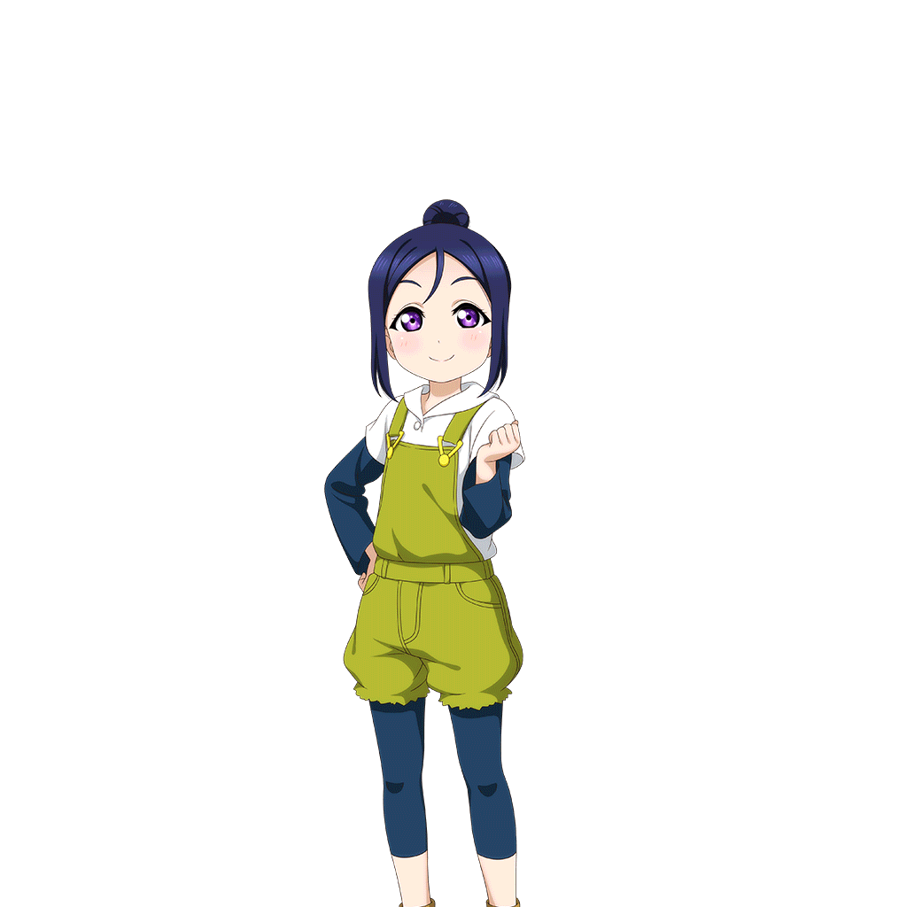 1girl artist_request bangs blue_hair child clenched_hand hand_on_hip long_hair looking_at_viewer love_live! love_live!_school_idol_festival love_live!_sunshine!! matsuura_kanan official_art pants parted_bangs ponytail smile solo transparent_background violet_eyes younger