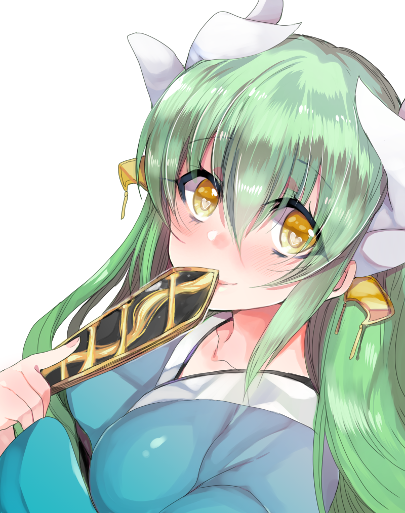 1girl alternate_breast_size breasts dragon_girl kiyohime_(fate/grand_order) large_breasts looking_at_viewer solo