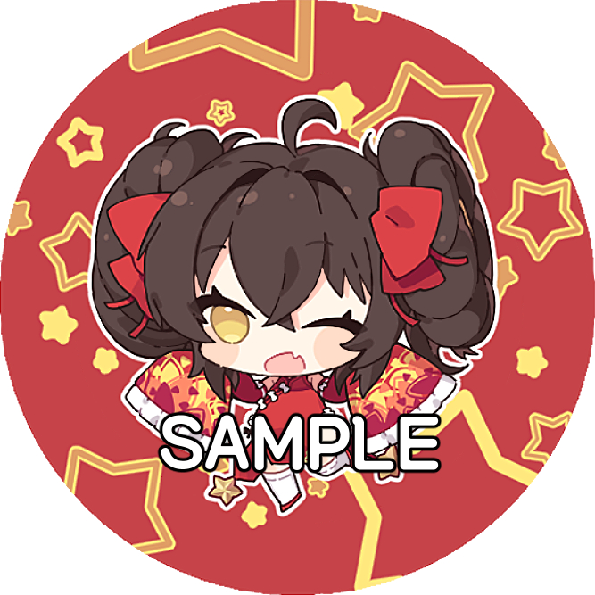 1girl ahoge bangs blush_stickers bow brown_eyes brown_hair chibi china_dress chinese_clothes detached_sleeves double_bun dress eyebrows_visible_through_hair fang frilled_sleeves frills girls_frontline hair_between_eyes hair_bow ia_(ias1010) long_sleeves looking_at_viewer one_eye_closed qbz-97_(girls_frontline) red_bow red_dress red_footwear ribbon-trimmed_legwear ribbon_trim sample side_bun sleeveless sleeveless_dress sleeves_past_fingers sleeves_past_wrists solo standing standing_on_one_leg star thigh-highs white_legwear wide_sleeves