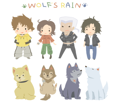 chibi dog hige kiba lowres pack_of_dogs shiroinu toboe tsume wolf wolf's_rain wolf's_rain
