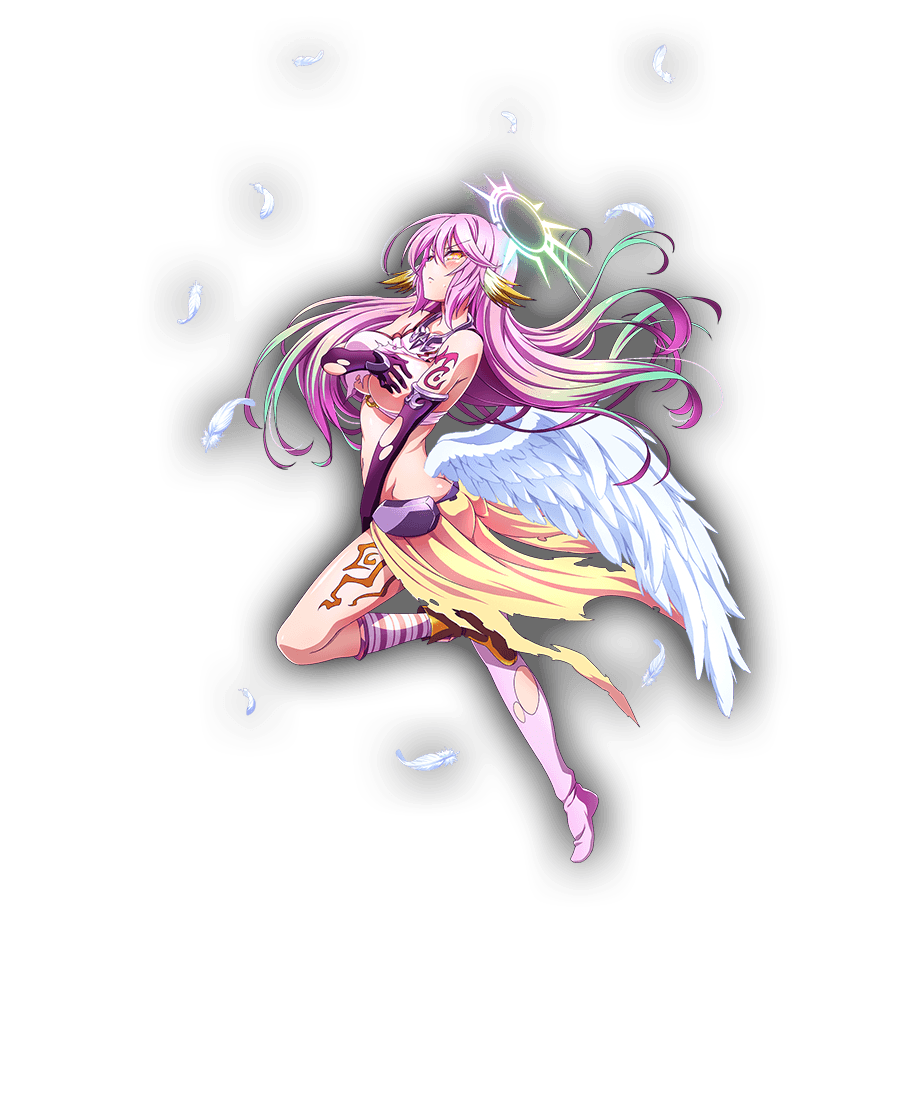 1girl angel_wings ass blush breasts covering covering_breasts crop_top cross elbow_gloves embarrassed feathered_wings feathers gloves gradient_hair halo jibril_(no_game_no_life) kanpani_girls large_breasts long_hair low_wings magic_circle midriff mismatched_legwear multicolored multicolored_eyes multicolored_hair no_game_no_life official_art pink_hair shoes sideboob single_shoe smile solo symbol-shaped_pupils tattoo torn_clothes transparent_background very_long_hair violet_eyes white_wings wing_ears wings yellow_eyes