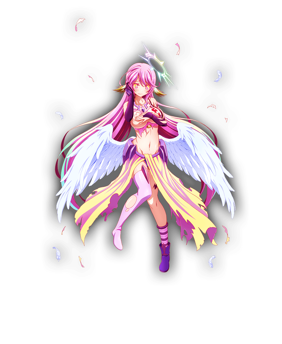 1girl angel_wings blush breasts closed_mouth covering covering_breasts crop_top cross embarrassed feathered_wings feathers gradient_hair halo jibril_(no_game_no_life) kanpani_girls large_breasts long_hair low_wings magic_circle midriff mismatched_legwear multicolored multicolored_eyes multicolored_hair navel no_game_no_life official_art pink_hair shoes sideboob single_shoe solo symbol-shaped_pupils tattoo torn_clothes transparent_background very_long_hair violet_eyes white_wings wing_ears wings yellow_eyes