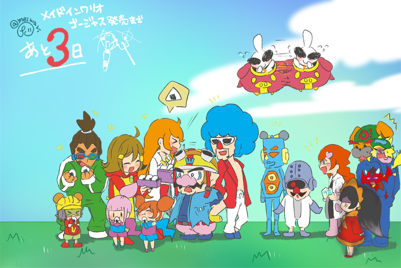 18-volt 5-volt 9-volt ashley_(warioware) countdown dr._crygor dribble herunia_kokuoji jimmy_t jimmy_thang mike_(warioware) mona_(warioware) orbulon penny_crygor red_(warioware) spitz translated twitter_username wario warioware