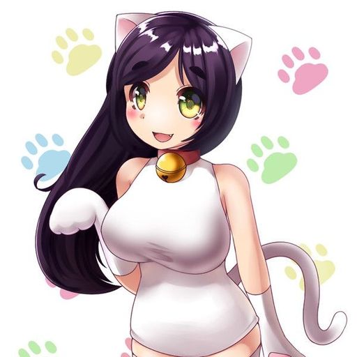 1girl animal_ears artist_request bad_id cat_ears cat_tail fancy_island mimi_(fancy_island) solo tail