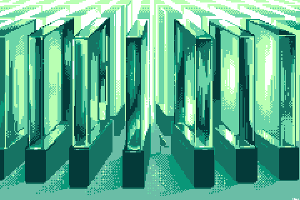 1other green inunoya original pixel_art running scenery solo