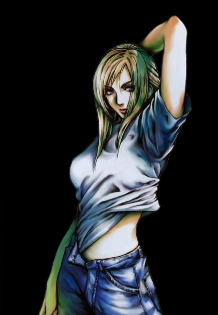 aya_brea nomura_tetsuya official_art parasite_eve tagme