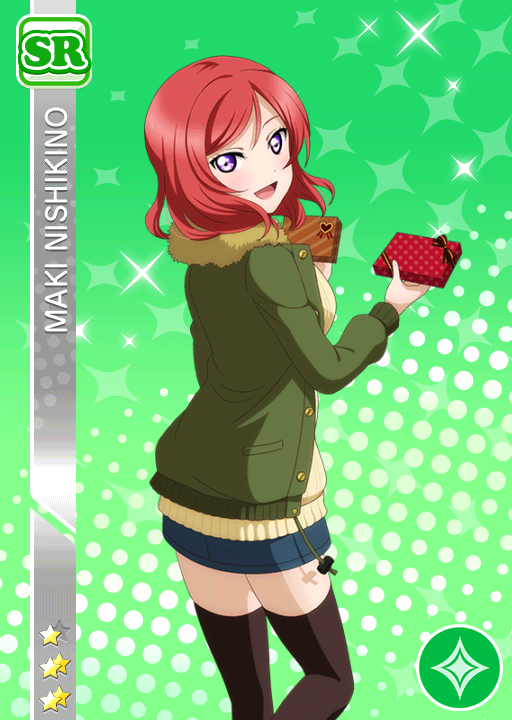 blush character_name jacket love_live!_school_idol_festival love_live!_school_idol_project nishikino_maki redhead short_hair smile violet_eyes