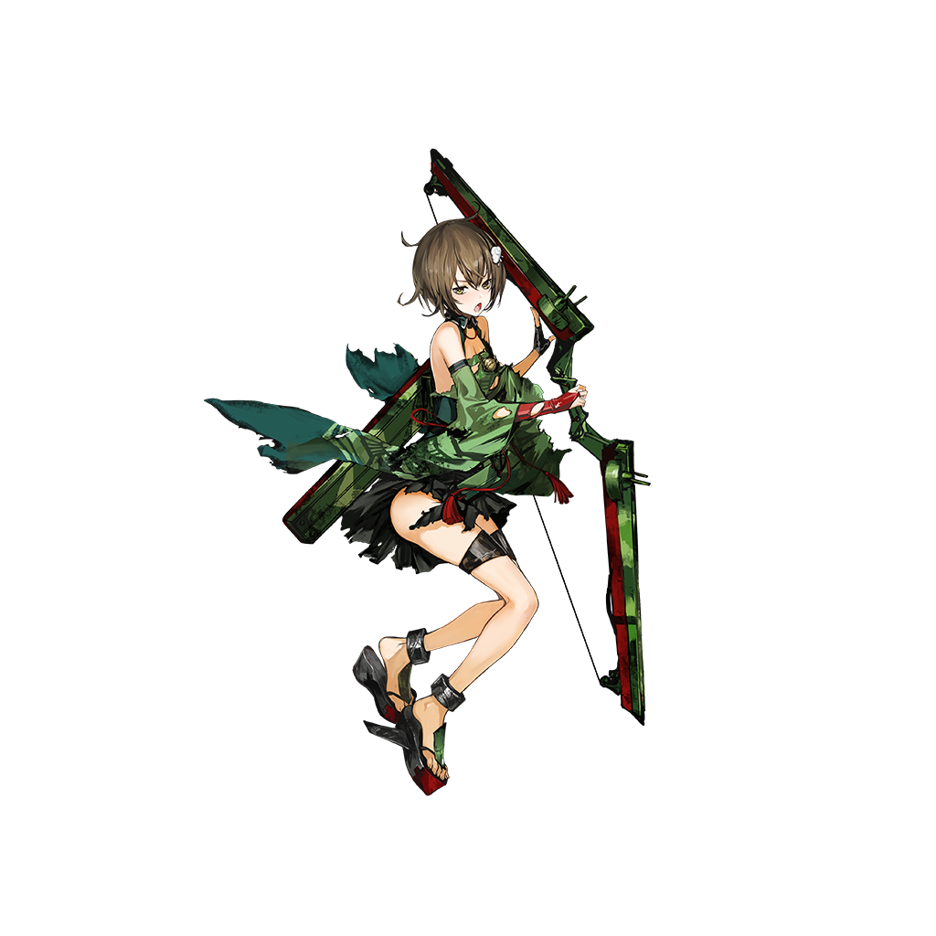 bow infukun sandals warship_girls_r zuikaku_(warship_girls_r)
