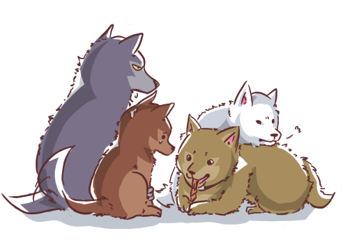 dog hige kiba pack_of_dogs shiroinu toboe tsume wolf wolf's_rain wolf's_rain