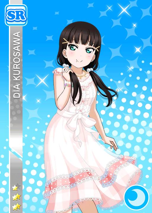 black_hair blush character_name dress green_eyes kurosawa_dia long_hair love_live!_school_idol_festival love_live!_sunshine!!