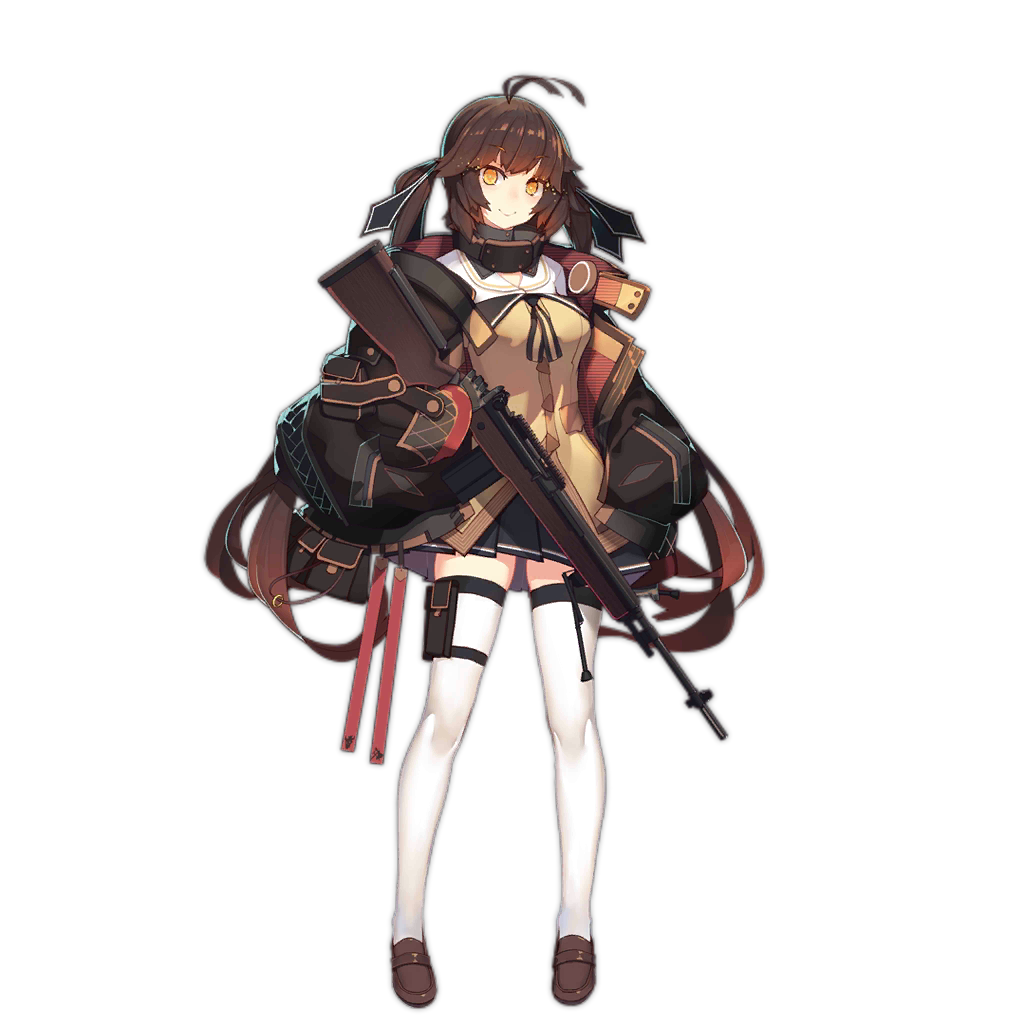 1girl antenna_hair bad_proportions bag baggy_clothes bangs battle_rifle black_ribbon black_skirt blazer blush breasts brown_footwear brown_hair brown_jacket closed_mouth coat full_body girls_frontline gradient_hair gun hair_ribbon holding holding_gun holding_weapon jacket light_particles loafers long_hair looking_at_viewer m14 m14_(girls_frontline) medium_breasts mod3_(girls_frontline) multicolored_hair neck_ribbon off_shoulder official_art open_clothes open_coat pleated_skirt pouch rain_lan redhead ribbon rifle shirt shoes sidelocks skirt sleeves_past_wrists smile solo thigh-highs thigh_strap transparent_background twintails two-tone_hair very_long_hair weapon white_legwear yellow_eyes zettai_ryouiki