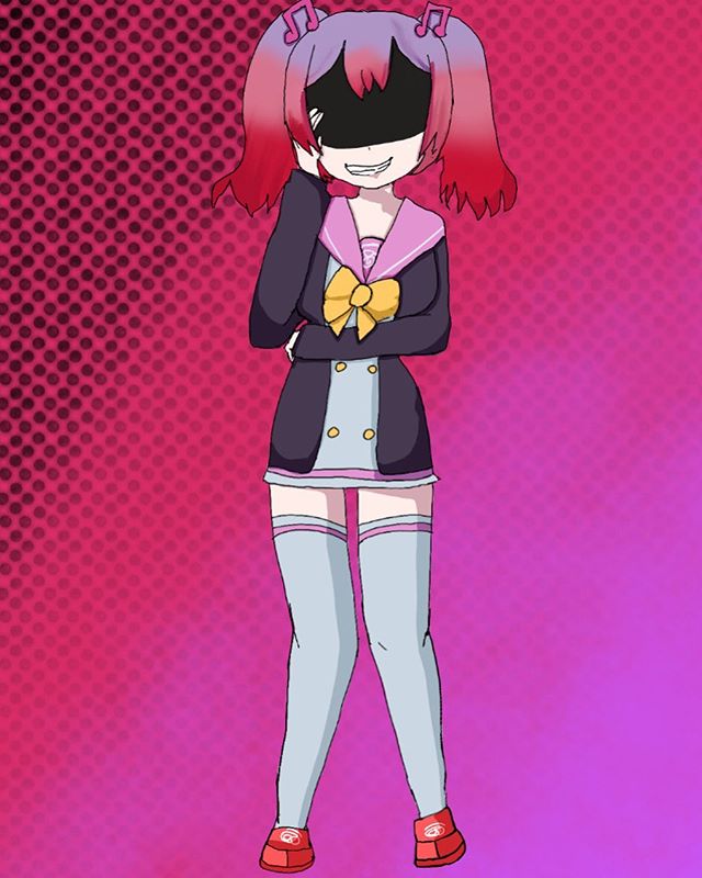 evil female otonokoji_kanade shaded_face solo super_dangan_ronpa_another_2