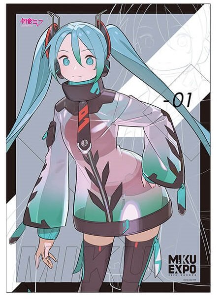 1girl alternate_costume black_legwear character_name commentary commission commissioner_upload english_commentary green_eyes greyscale hatsune_miku headphones jpeg_artifacts long_hair monochrome raincoat see-through short_shorts shorts shrug_(clothing) solo thigh-highs tim_loechner twintails very_long_hair vocaloid zoom_layer