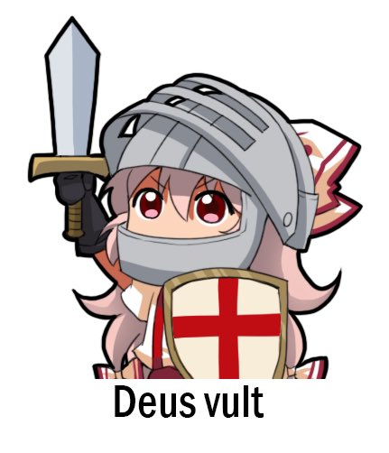 1girl black_gloves bow fujiwara_no_mokou gloves hair_between_eyes hair_bow helmet holding holding_sword holding_weapon latin_text long_hair meme shangguan_feiying shield shirt short_sleeves simple_background solo suspenders sword touhou upper_body weapon white_background white_shirt