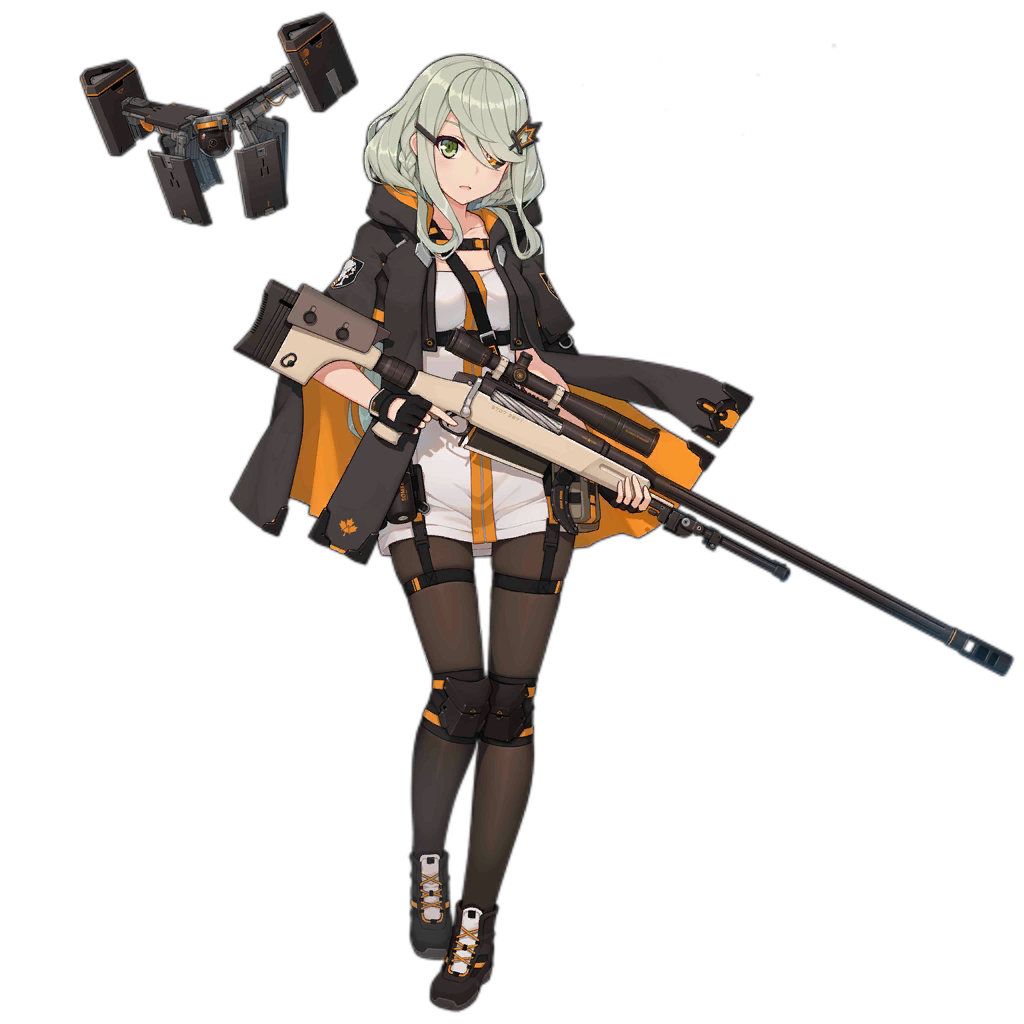 1girl black_clothes black_footwear black_gloves black_jacket black_legwear black_sclera drone fingerless_gloves girls_frontline gloves green_eyes green_hair gun hair_ornament heterochromia hood hoodie jacket jacket_on_shoulders knee_pads looking_at_viewer mismatched_sclera official_art pantyhose rifle robot shoes short_hair sneakers sniper_rifle solo tac-50 tac-50_(girls_frontline) tactical_clothes terras thigh_strap thighs transparent_background weapon yellow_eyes