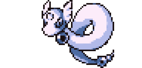 3d animated animated_gif blue_theme commentary cortoony creature dragonair english_commentary gen_1_pokemon horn lowres multiple_sources no_humans pixel_art pokemon pokemon_(creature) pokemon_(game) pokemon_rgby solo spinning transparent_background