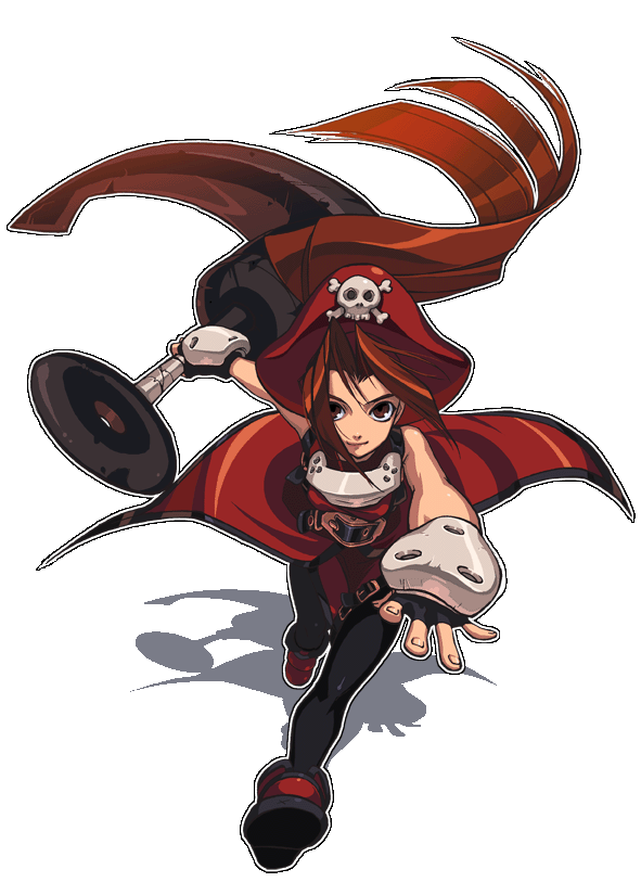 brown_eyes brown_hair gloves guilty_gear may may_(guilty_gear) pantyhose pirate skull_and_crossbones