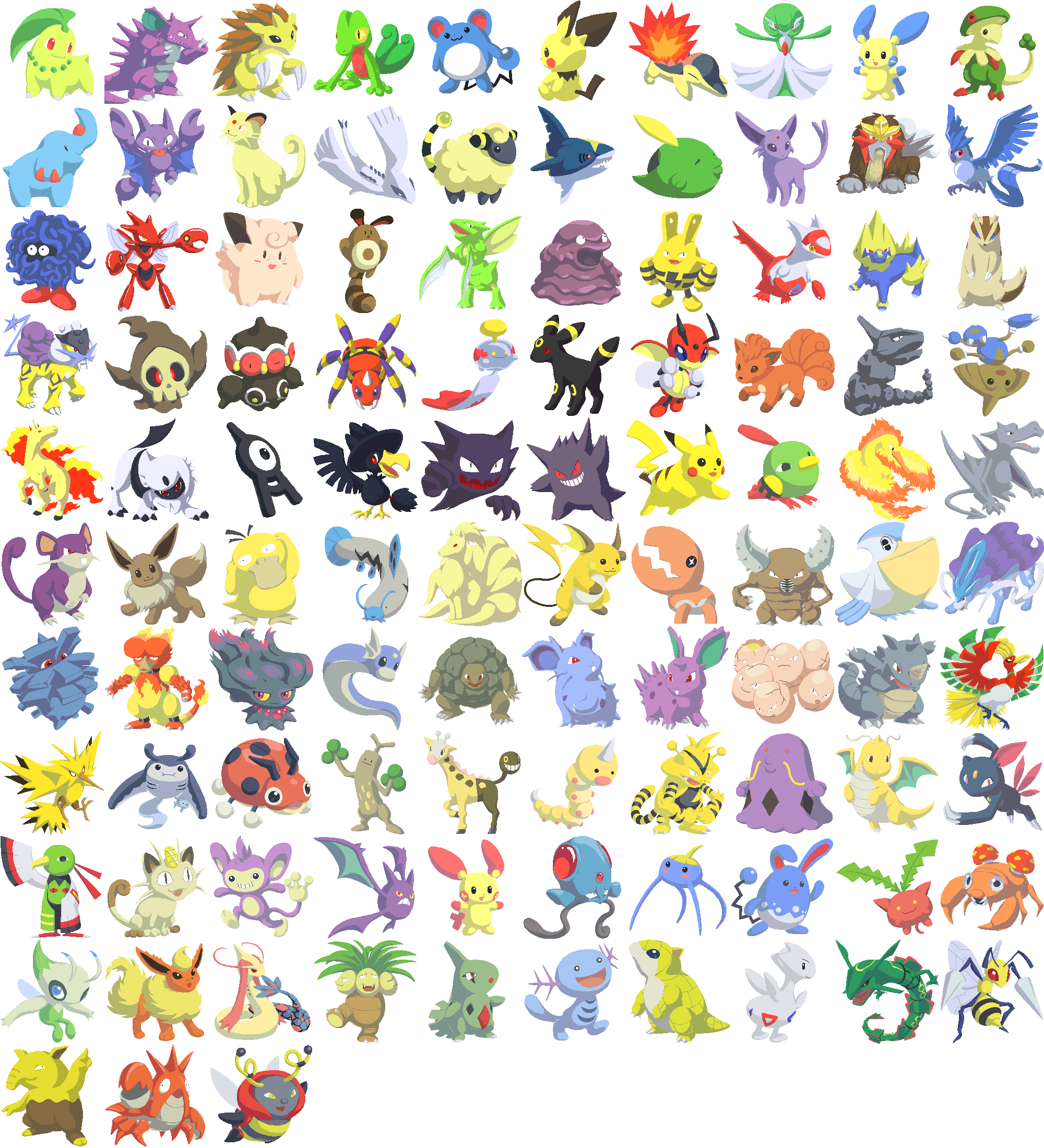 absol aerodactyl aipom ariados articuno azumarill barboach beedrill bird black_eyes breloom bug cat celebi chikorita chimecho claws claydol clefairy closed_mouth corphish creature crobat cyndaquil dragon dragonite dratini drowzee duskull eevee electabuzz elekid entei espeon exeggcute exeggutor fangs flareon floating flying full_body gardevoir gen_1_pokemon gen_2_pokemon gen_3_pokemon gengar ghost girafarig gligar golem_(pokemon) grimer grin gulpin haunter highres hitmontop ho-oh hoppip horn horns jumping larvitar latias ledian ledyba legendary_pokemon linoone looking_at_viewer looking_away lugia magmar manectric mantine mareep marill meowth mijinko_(barabadge) minun misdreavus moltres monkey murkrow natu nidoking nidoran nidoran_(female) nidoran_(male) ninetales no_humans onix paras pelipper persian phanpy pichu pikachu pineco pink_eyes pinsir plusle pokemon pokemon_(creature) psyduck raichu raikou rapidash rattata rayquaza red_eyes rhydon running sandshrew sandslash scizor scyther sentret sharp_teeth sharpedo simple_background single_eye smile sneasel spider spikes standing sudowoodo suicune surskit swalot tangela teeth tentacool togetic trapinch treecko umbreon unown upside-down violet_eyes volbeat vulpix weedle white_background wings wooper xatu yellow_eyes yellow_sclera zapdos