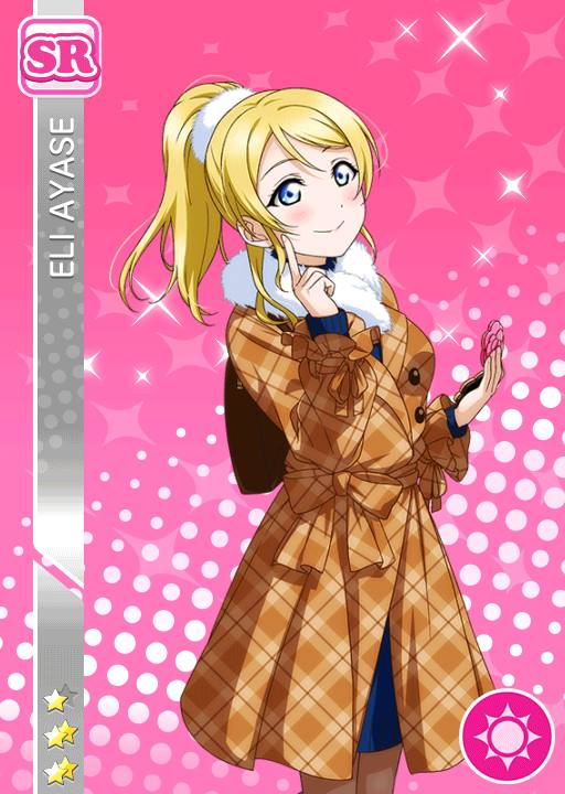 ayase_eli blonde_hair blue_eyes blush character_name dress long_hair love_live!_school_idol_festival love_live!_school_idol_project ponytail smile